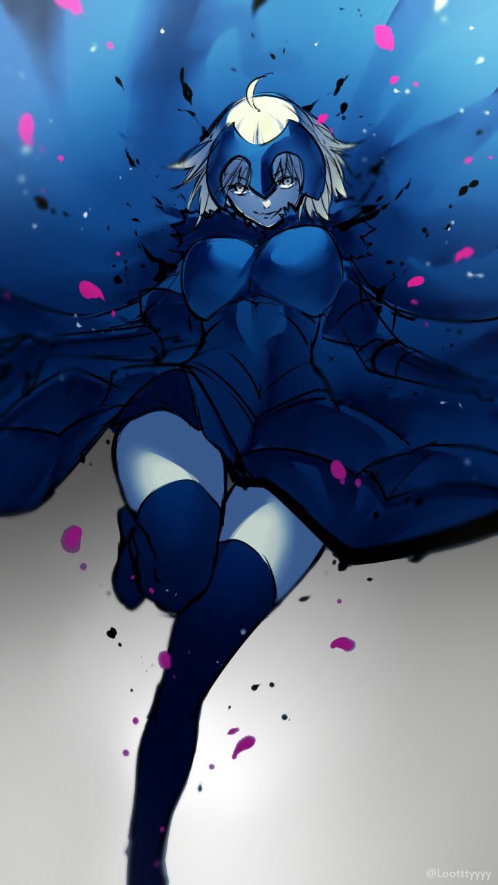 jeanne d'arc alter (fate and 1 more) drawn by arrow_(tamawo222)