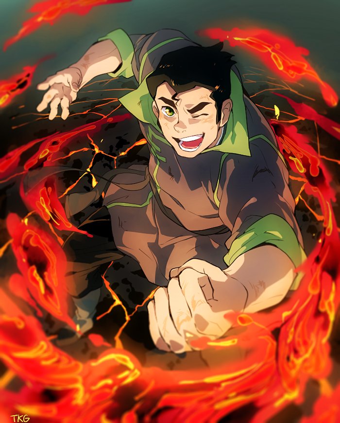 bolin (avatar legends and 1 more) drawn by t_k_g