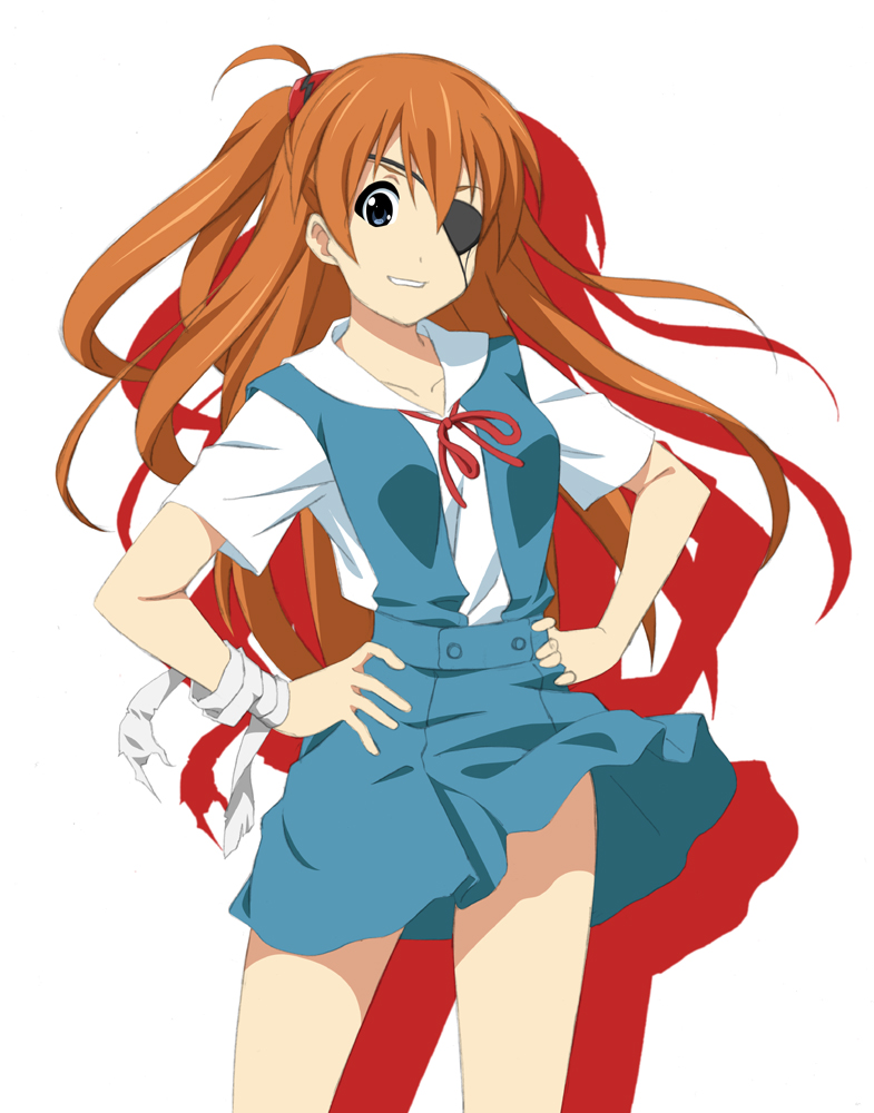 souryuu asuka langley (neon genesis evangelion and 2 more) drawn by fukuoka_katsumi