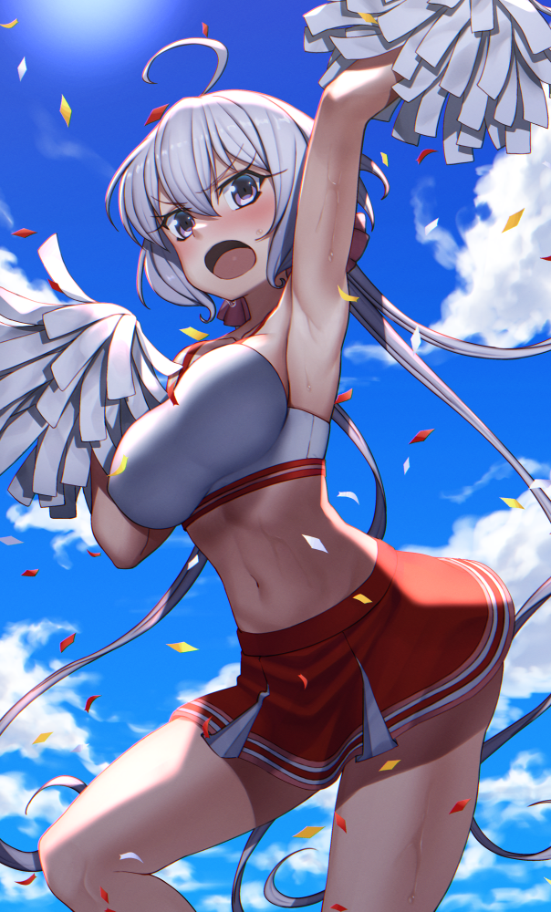 yukine chris (senki zesshou symphogear) drawn by tsukamoto_kensuke
