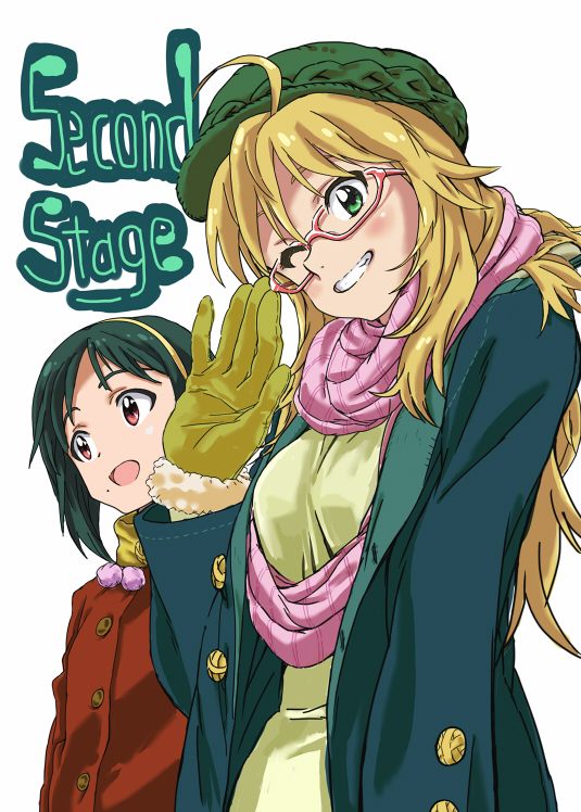 hoshii miki and otonashi kotori (idolmaster) drawn by mukigoma