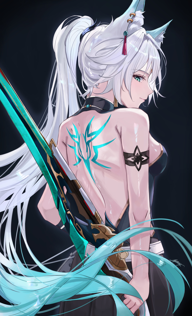 feixiao (honkai and 1 more) drawn by miya-chan_(lightning0730)
