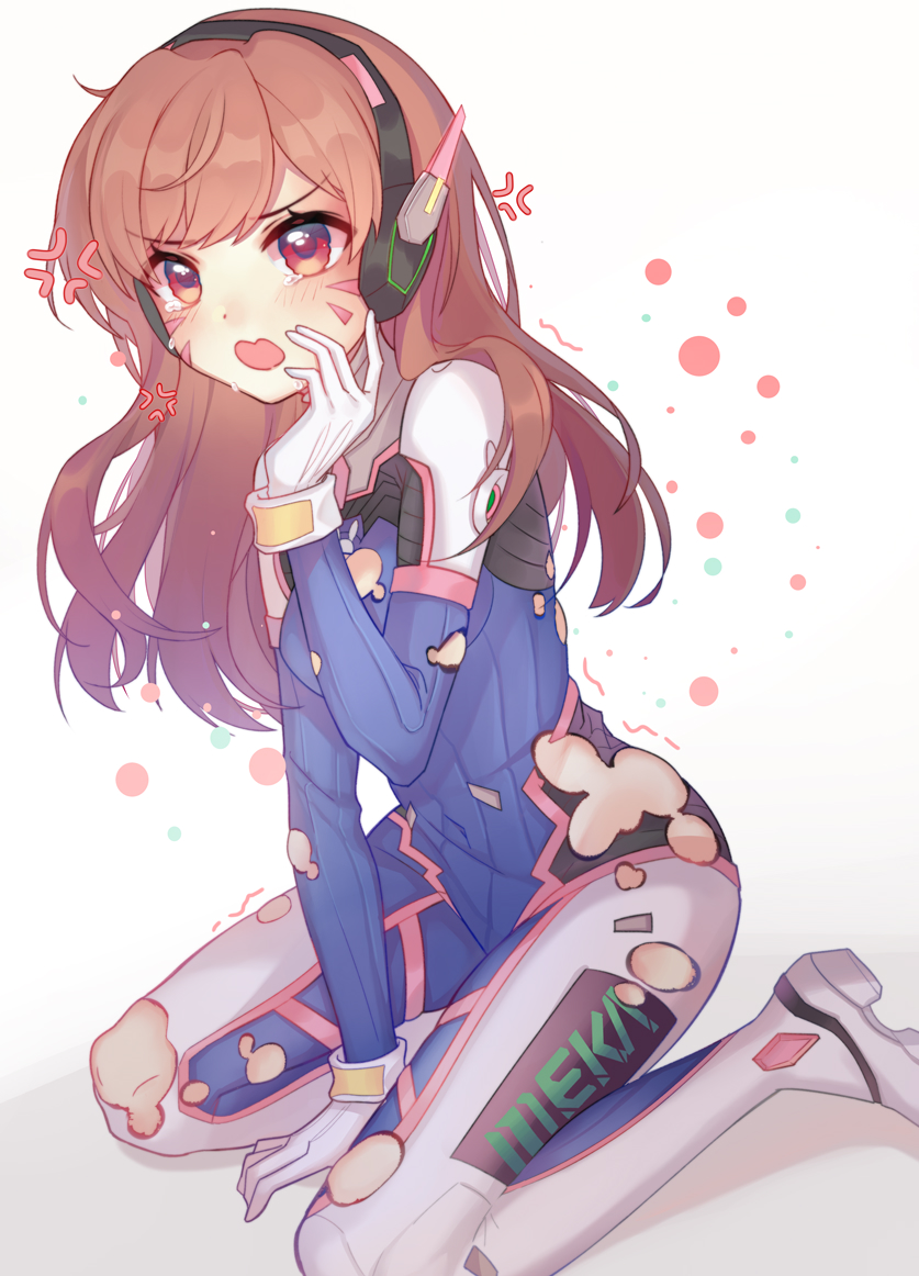 d.va (overwatch and 1 more) drawn by egg_(rxlal)