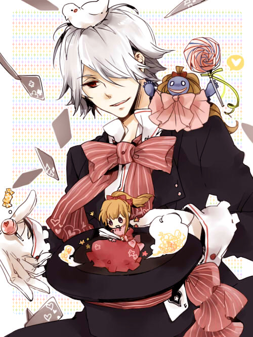 xerxes break, sharon rainsworth, and emily (pandora hearts) drawn by ruru_(yuzu812)