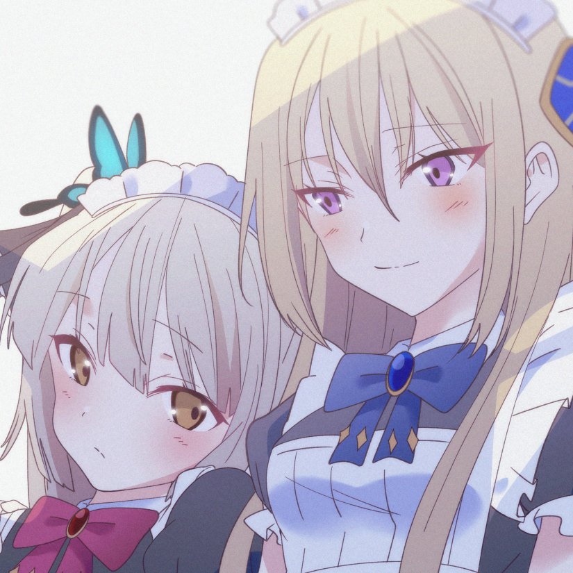 shirakawa yuina and ogasawara hisame (heaven burns red) drawn by sakasama_seka1