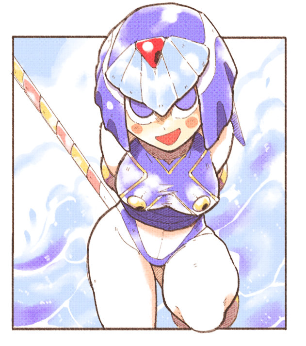fairy leviathan (mega man and 1 more) drawn by inkerton-kun