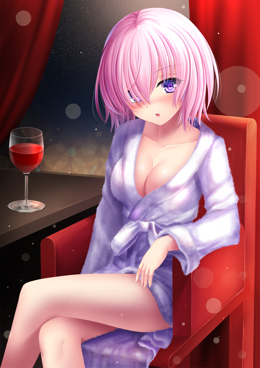 mash kyrielight (fate and 1 more) drawn by toshi_(1-147)