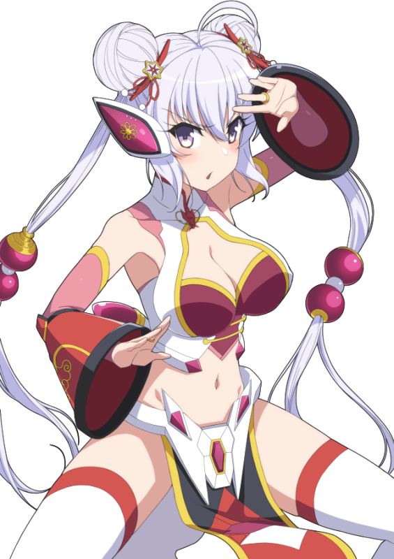 yukine chris (senki zesshou symphogear and 1 more) drawn by tsukamoto_kensuke