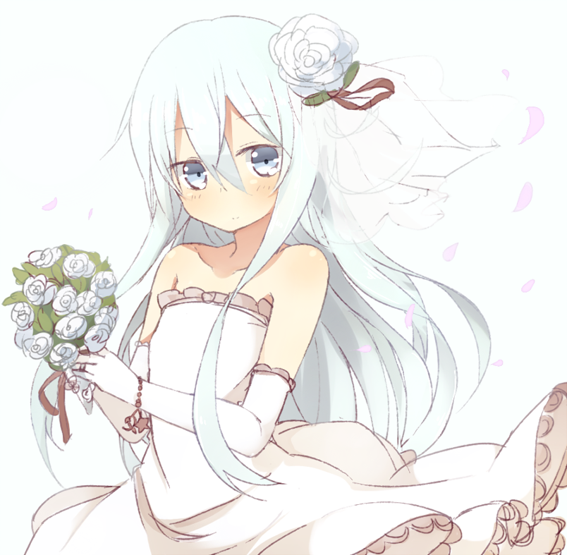 hibiki and verniy (kantai collection) drawn by nonono_mino