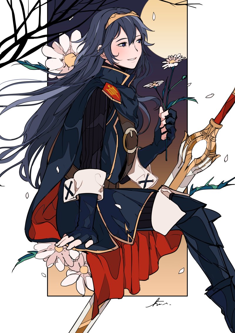 lucina (fire emblem and 1 more) drawn by kazuha_(kazuha1003)
