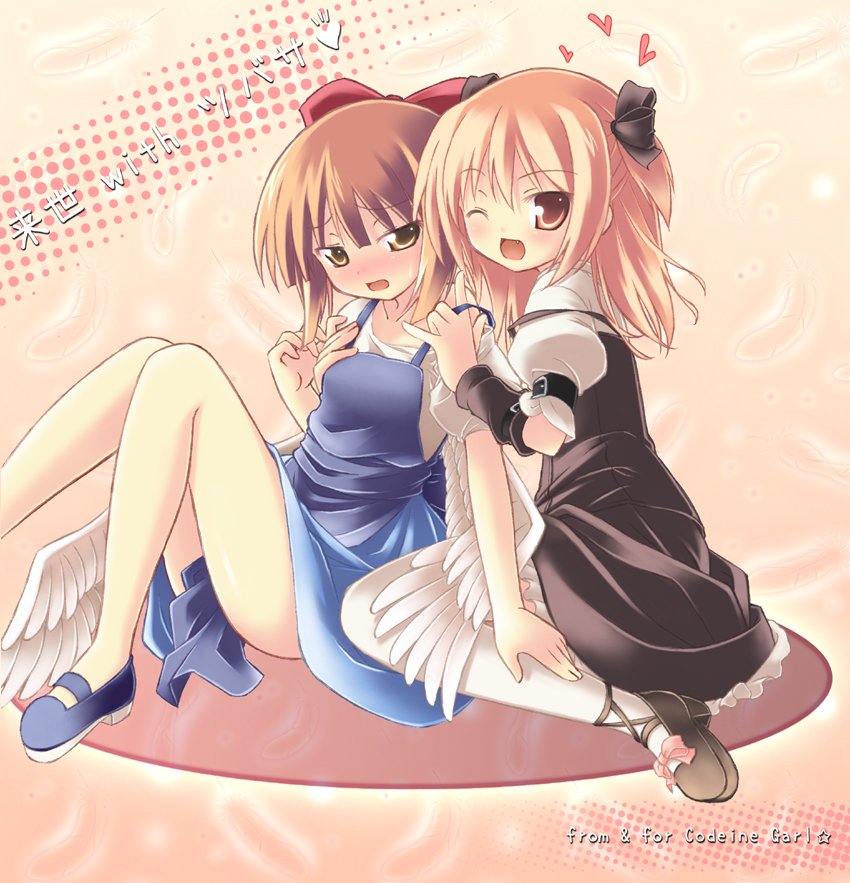raise and tsubame (original) drawn by ryo_(botugo)