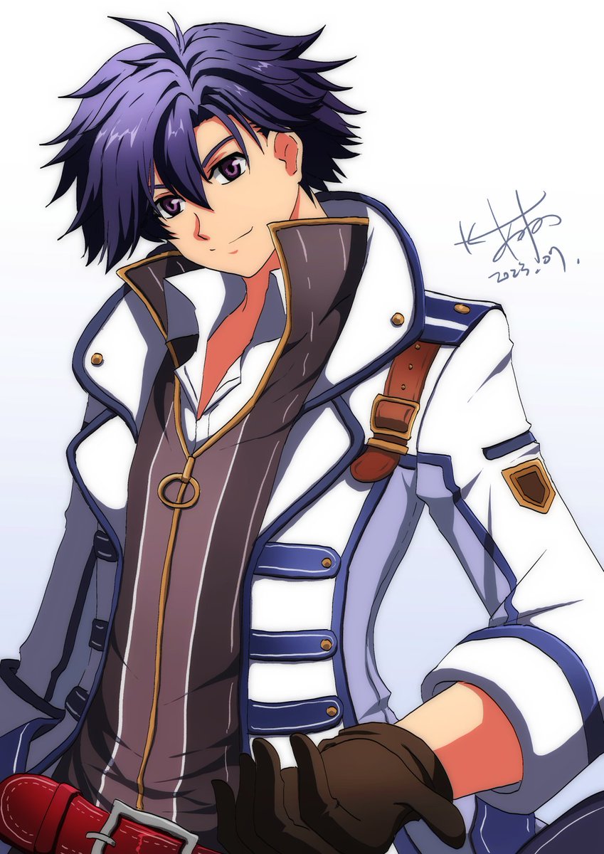 rean schwarzer (eiyuu densetsu and 2 more) drawn by akane_kazami