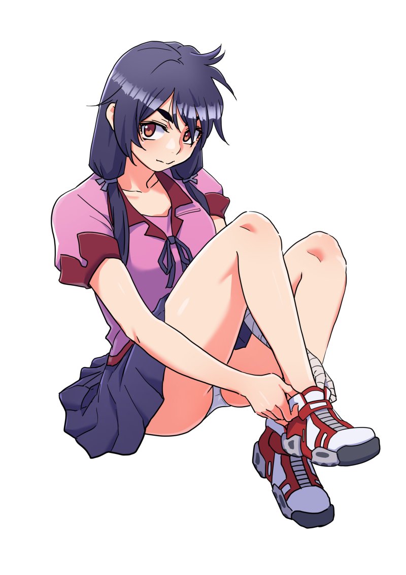 kanbaru suruga (monogatari and 1 more) drawn by royal_tea