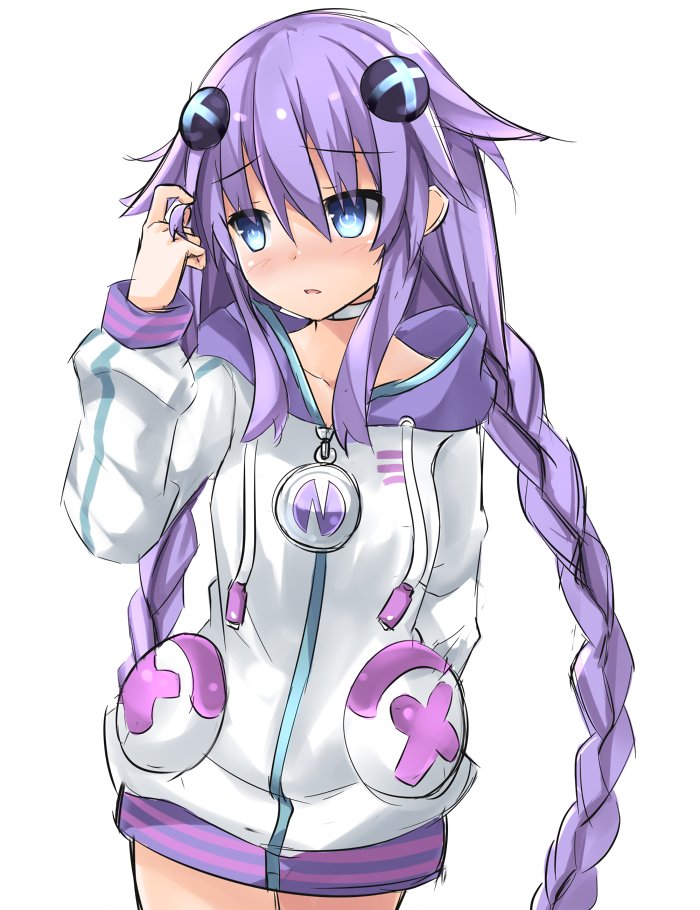 neptune and purple heart (neptune) drawn by himajin_(starmine)