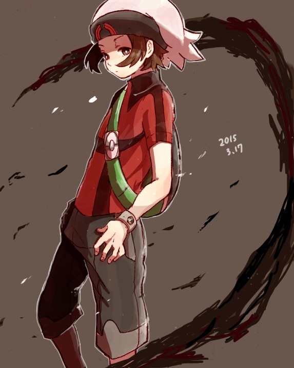 brendan (pokemon and 1 more) drawn by aoya_(ayoyame18)