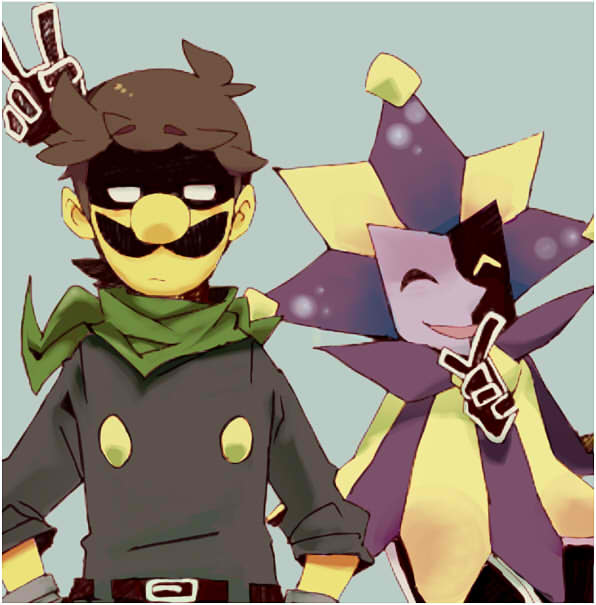 luigi, mr. l, and dimentio (mario and 2 more) drawn by suzumecha