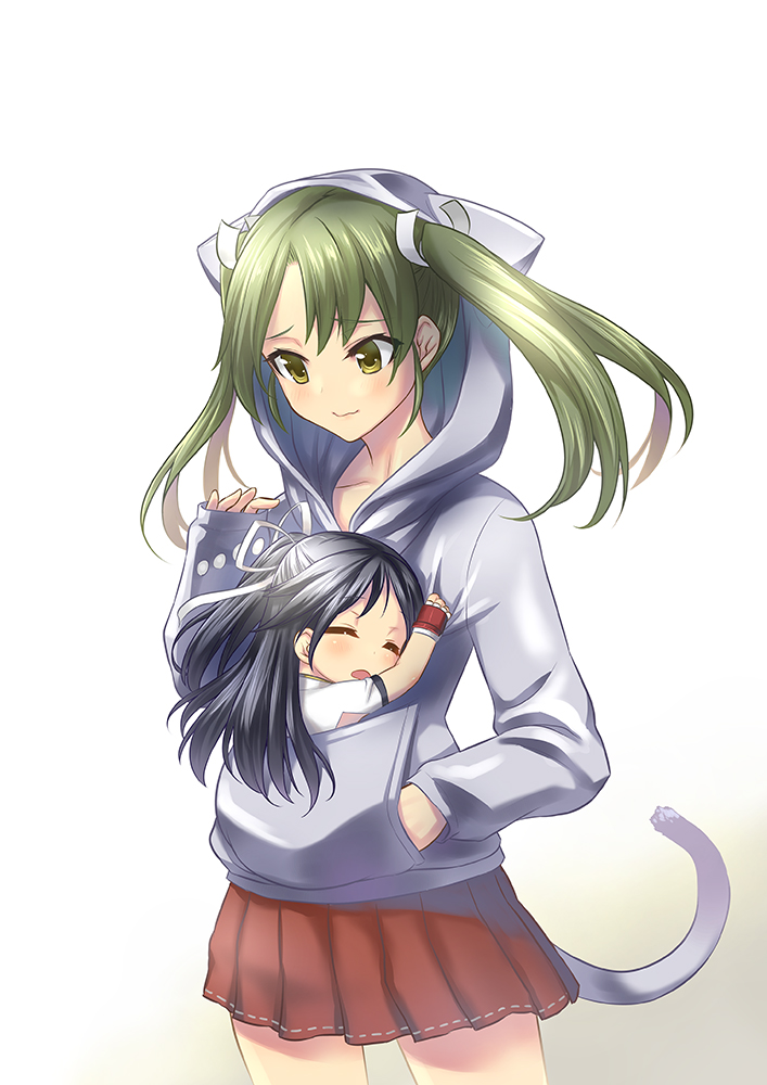 zuikaku and katsuragi (kantai collection) drawn by makishima_azusa