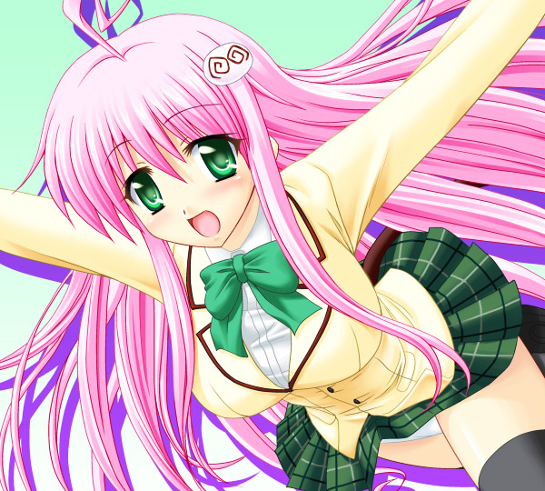 lala satalin deviluke and peke (to love-ru) drawn by yaoyorozu-kobo