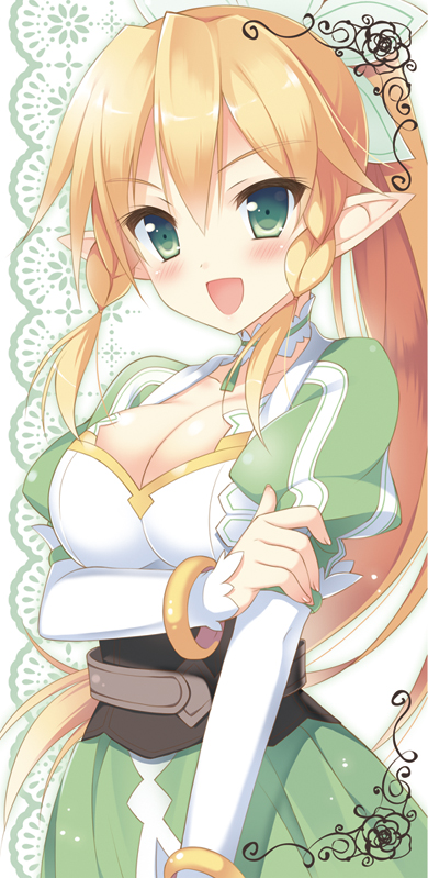 leafa (sword art online) drawn by pan_(mimi)
