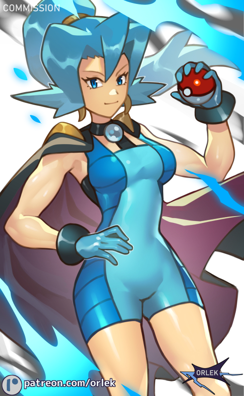 clair (pokemon and 1 more) drawn by orlek