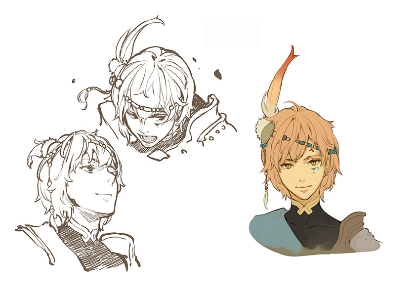 kortes (atelier and 1 more) drawn by hidari_(left_side)