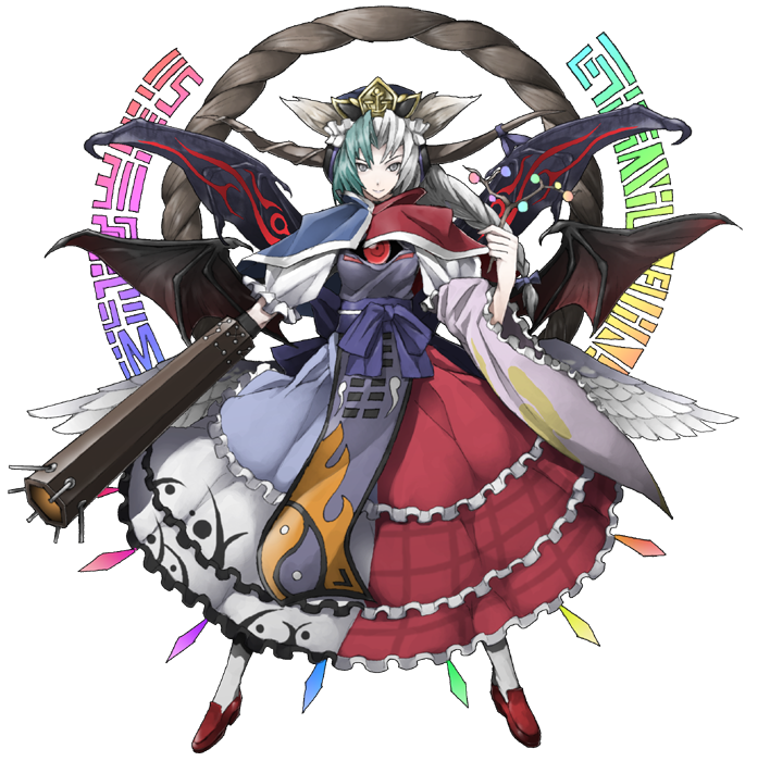 remilia scarlet, flandre scarlet, yakumo yukari, saigyouji yuyuko, reiuji utsuho, and 13 more (touhou and 1 more) drawn by mazeran