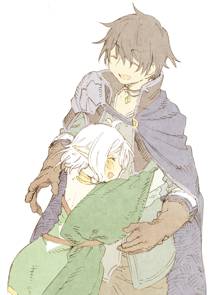 kokkoro and yuuki (princess connect!) drawn by abara_heiki