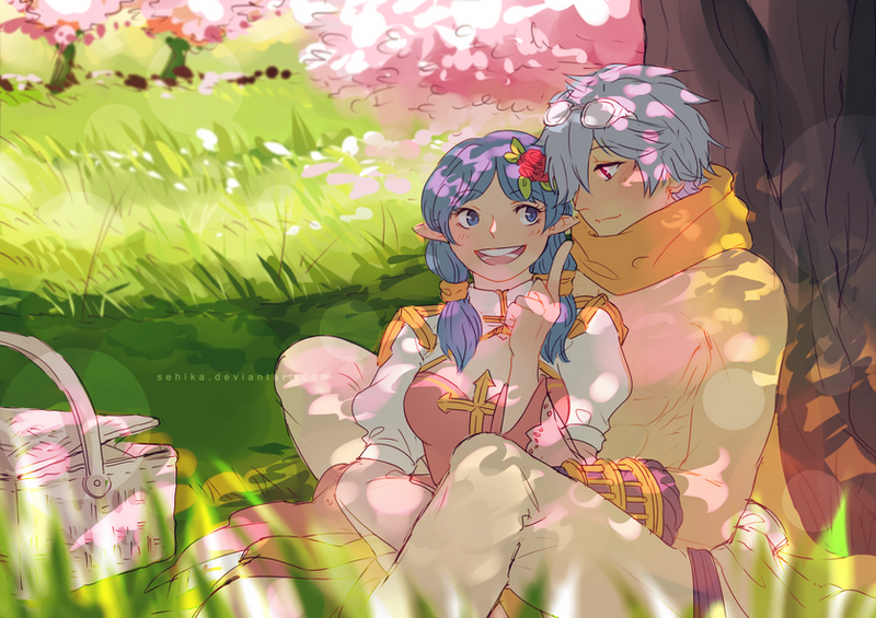 arch bishop and sura (ragnarok online) drawn by champourado