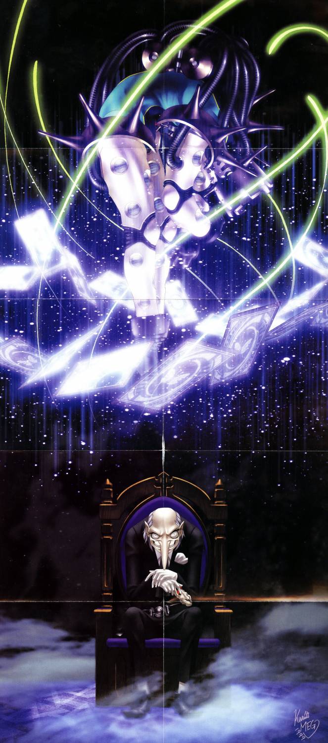 igor and vulcanus (persona and 2 more) drawn by kazuma_kaneko and shiraishi_megumi_(colorist)