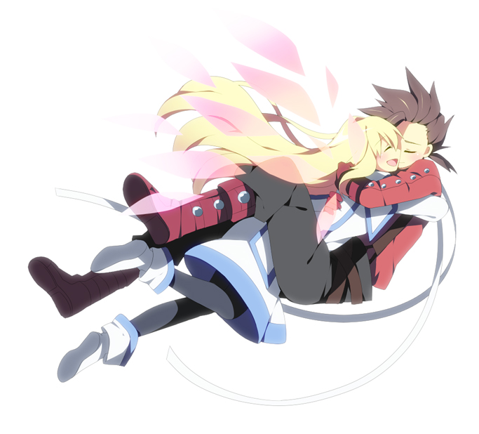colette brunel and lloyd irving (tales of and 1 more) drawn by soranagi