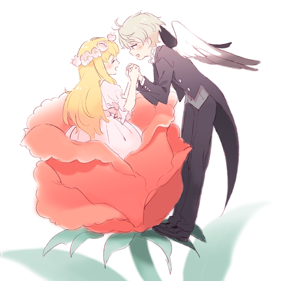 slaine troyard and asseylum vers allusia (aldnoah.zero) drawn by momoishi