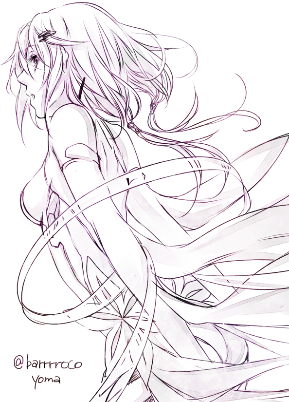 yuzuriha inori (twitter and 1 more) drawn by yoma