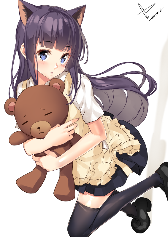 yamada aoi and daisy (working!!) drawn by yappen