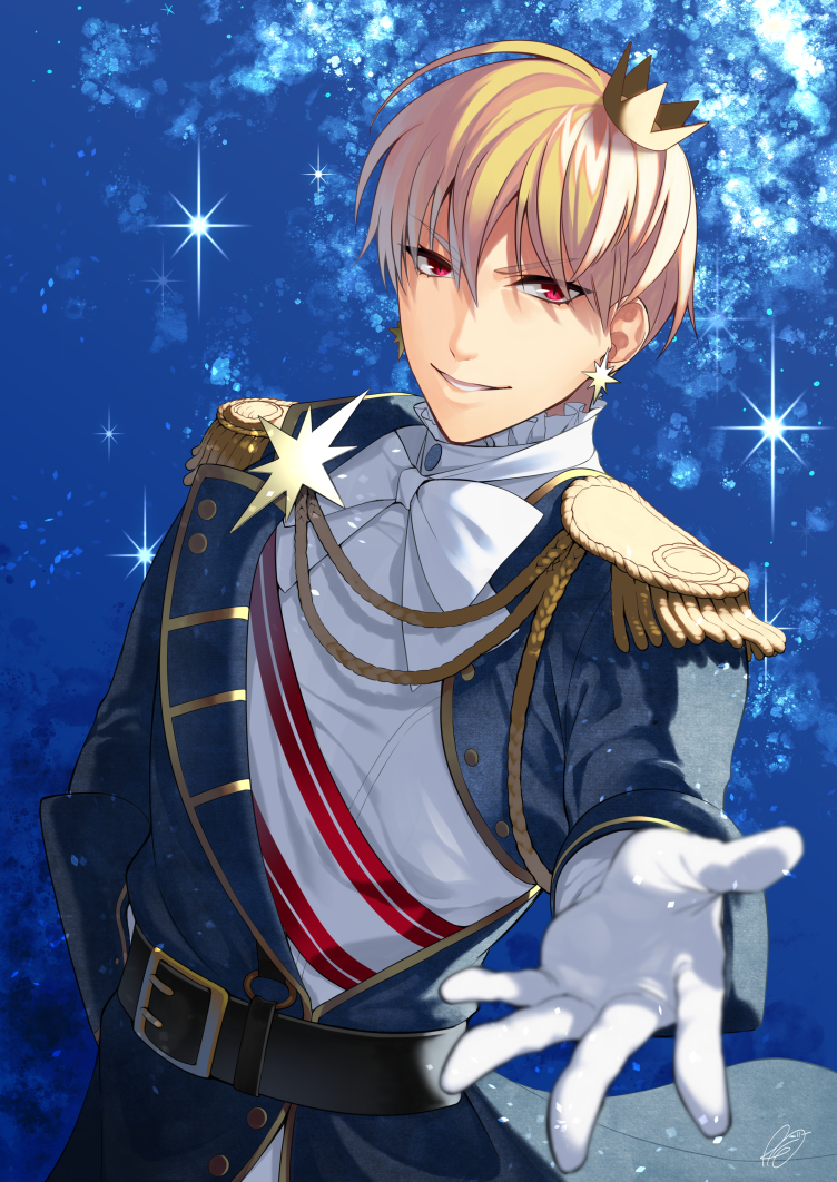 fujimaru ritsuka and gilgamesh (fate and 2 more) drawn by rkp