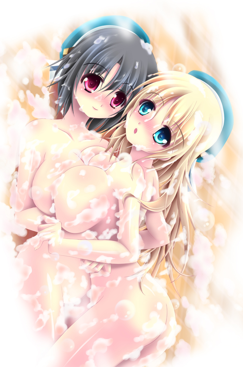 atago and takao (kantai collection) drawn by skf