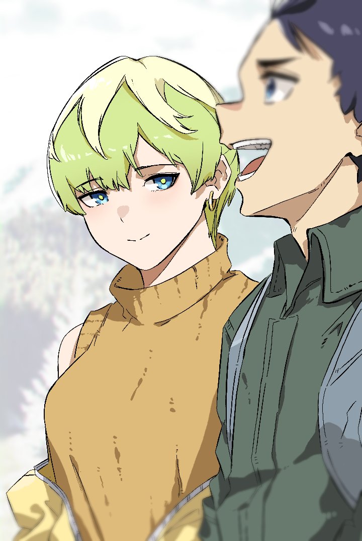 izumo tenka and wakura yuuki (mato seihei no slave) drawn by saikiseiya