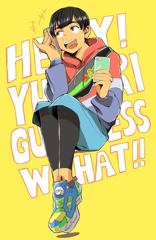 phichit chulanont (yuri!!! on ice) drawn by usshi_(usi_dada)
