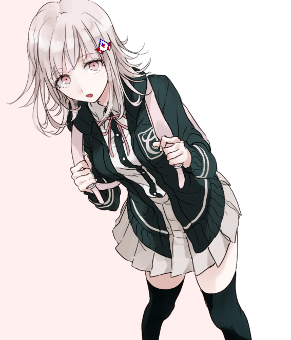 nanami chiaki (danganronpa and 2 more) drawn by urahara