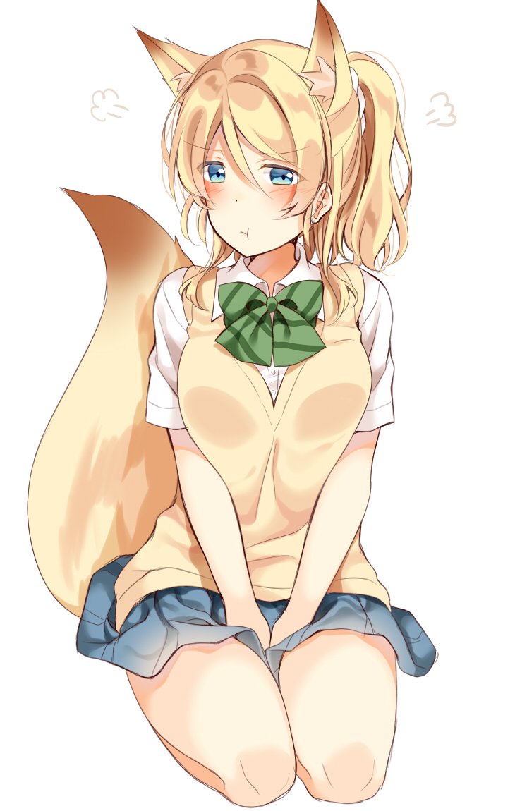 ayase eli (love live! and 1 more) drawn by mogu_(au1127)
