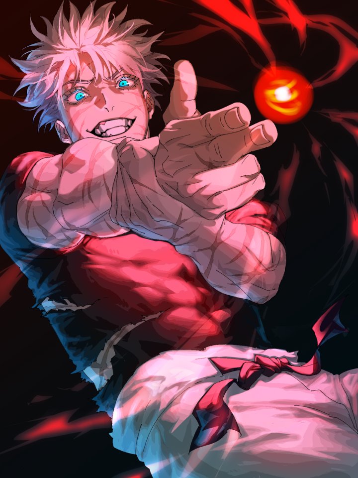 gojou satoru (jujutsu kaisen) drawn by onik_bg