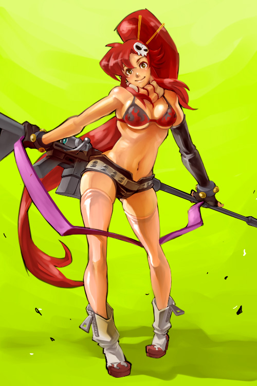 yoko littner (tengen toppa gurren lagann) drawn by raizou