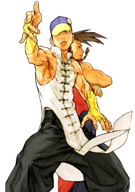 yun lee and yang lee (street fighter and 3 more) drawn by nishimura_kinu