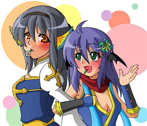 arch bishop and ninja (ragnarok online) drawn by monou0135