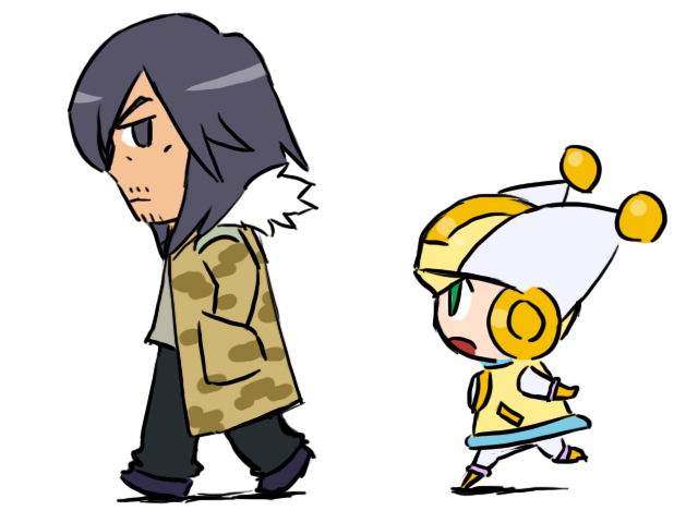 baryl and trill.exe (mega man and 1 more)
