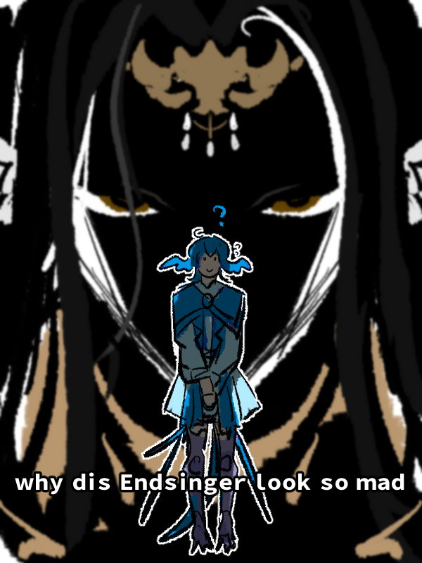meteion and the endsinger (final fantasy and 1 more) drawn by yuming_haomafan