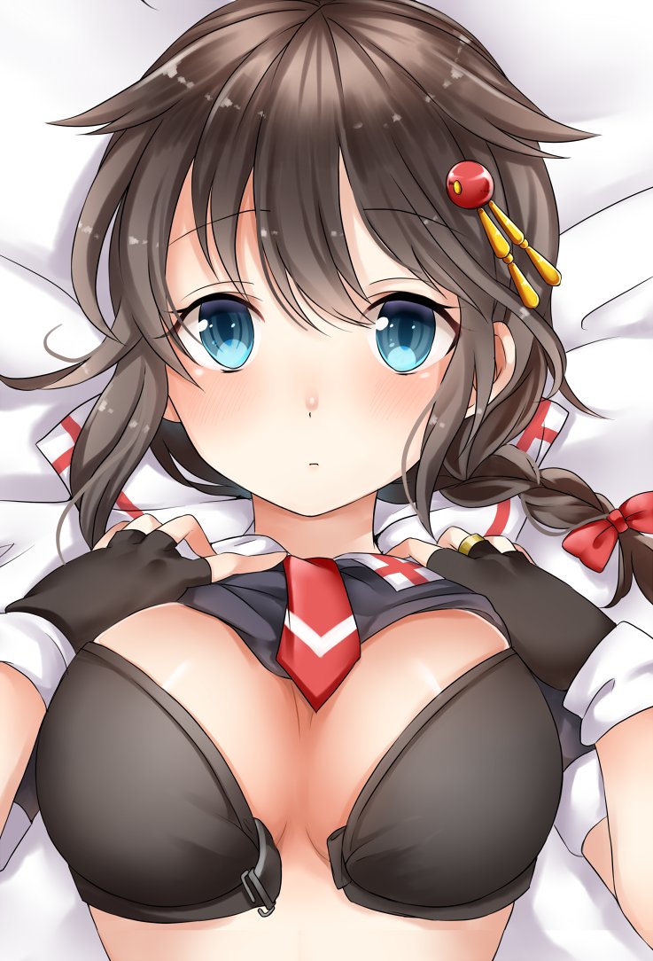 shigure and shigure kai ni (kantai collection) drawn by mashiro_aa