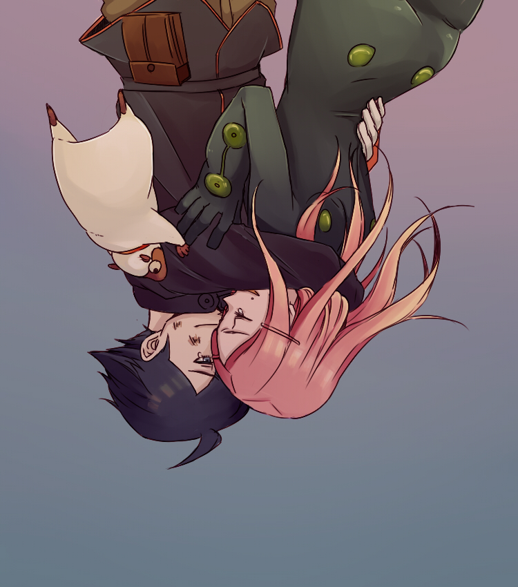 anemone, dominic sorel, and gulliver (eureka seven) drawn by shiki_(iwashiumeeee)