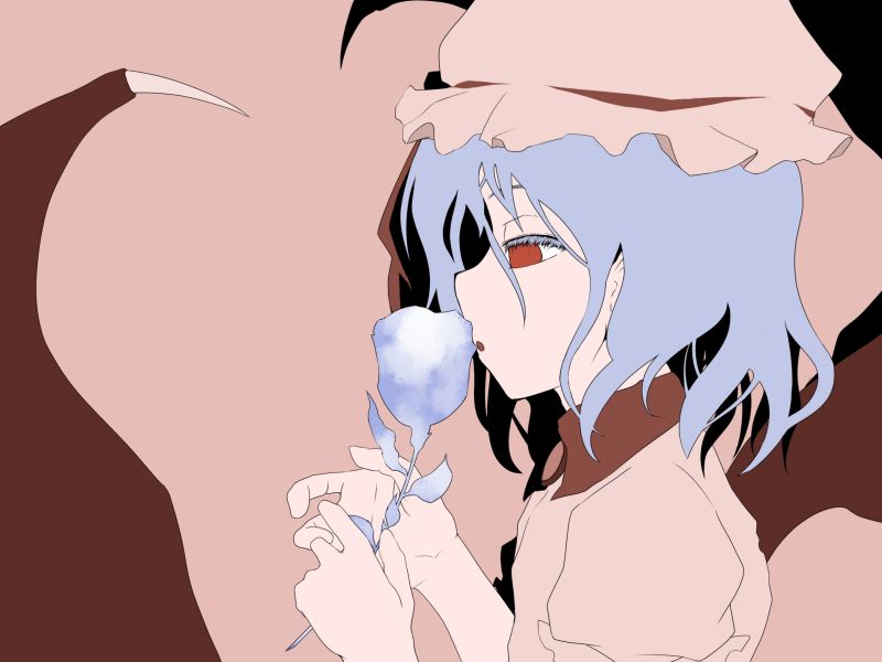 remilia scarlet (touhou) drawn by irodori_(irotoridori)