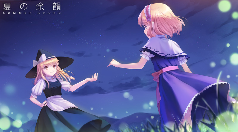 kirisame marisa and alice margatroid (touhou) drawn by xiangtu