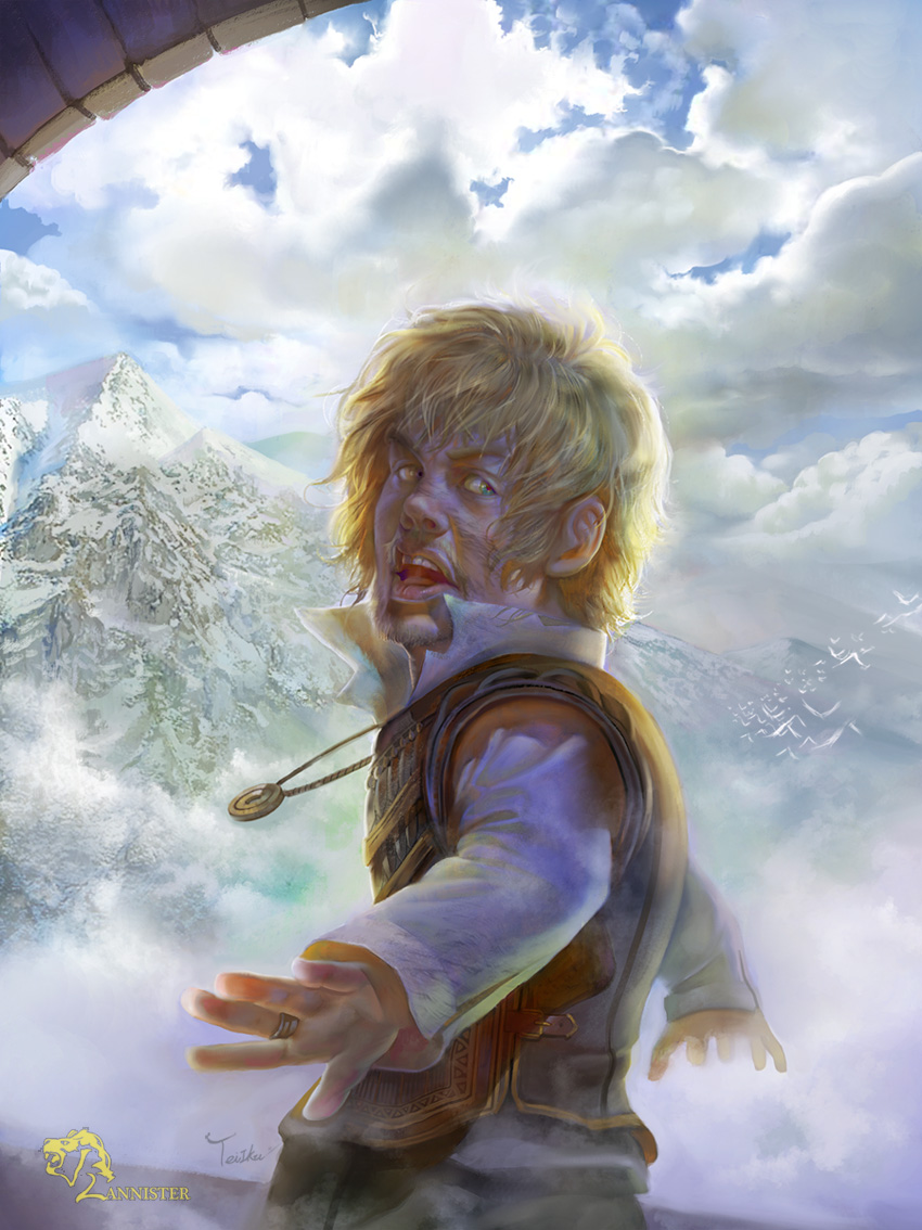 tyrion lannister (a song of ice and fire) drawn by teiiku_(artist)